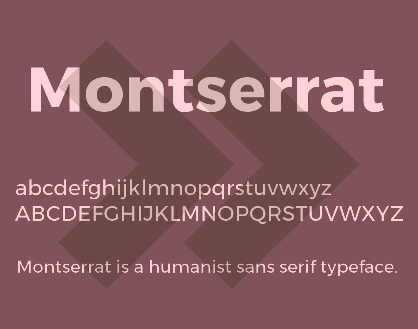 Font Montserrat